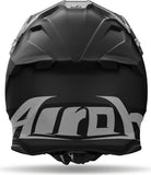 Casco Off-Road Para Moto Airoh Twist 3 - Tw311 Thermoplastic Hrt Negro Mate Color Talla L