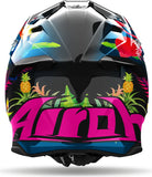 Casco Off-Road Para Moto Airoh Twist 3 - Tw3Tam35 Thermoplastic Hrt Gloss Amazonia Talla Xl
