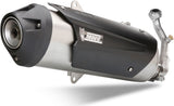 Non-Catalytic Exhaust Tip With Sound Certification Urban Stainless Steel - Mivv Compatible With Gilera Fuoco 500 (2007-2013)