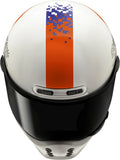 Casco Integral Para Moto Hjc V10 Advanced Fiberglass Composite Mc21 Fq20 Retro Talla 11 Xxl