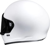 Casco Integral Para Moto Hjc V10 Advanced Fiberglass Composite Blanco Talla 06 Xs