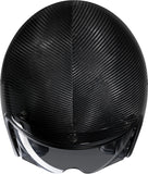 Casco Urban Para Moto Hjc V31 Carbon Carbon Fiber Negro Talla 07 S