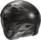 Urban Motorcycle Helmet Hjc V31 Advanced Fiberglass Composite Mc5 Firo Size 06 Xs