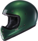 Casco Integral Para Moto Hjc V60 Advanced Fiberglass Composite Verde Intenso Talla 09 L
