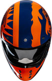 Casco Integral Para Moto Hjc V60 Advanced Fiberglass Composite Mc27 Flame Talla 10 Xl