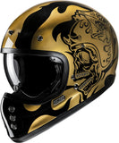 Casco Integral Para Moto Hjc V60 Advanced Fiberglass Composite Mc9 Flame Talla 11 Xxl