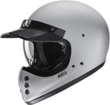 Casco Integral Para Moto Hjc V60 Advanced Fiberglass Composite Gris Talla 08 M