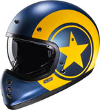 Casco Integral Para Moto Hjc V60 Advanced Fiberglass Composite Mc3Sf Nyx Talla 08 M