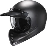 Casco Integral Para Moto Hjc V60 Advanced Fiberglass Composite Negro Mate Satinado Talla 09 L