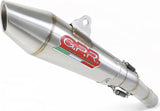 Tubo De Escape Con Homologación Acústica Vintacone Acero - Gpr Compatible Con Bmw R 100 Gs (1987-1996)