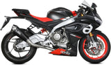 Sistema De Escape Completo Sin Catalizador Y Sin Homologación Acústica Delta Race Carbono Carbono - Mivv Compatible Con Aprilia Rs 660 (2020-2024)
