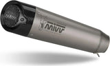 Escape Doble Con Homologación Acústica X-M5 Titano Carbono - Mivv Compatible Con Ktm Duke 1290 (2020-2024)