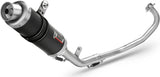 Sistema De Escape Completo Sin Catalizador Y Con Homologación Acústica Gp Carbono - Mivv Compatible Con Honda Cbr 125 R (2004-2010)