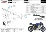 Tubo De Escape Con Homologación Acústica Mk3 Carbono - Mivv Compatible Con Yamaha Yzf 1000 R1 (2015-2022)