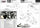 Tubo De Conexión No Catalizado - Mivv Compatible Con Yamaha Mt-10 (2016-2022)