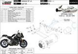 Tubo De Escape Con Homologación Acústica Mk3 Carbono - Mivv Compatible Con Yamaha Mt-10 (2016-2022)