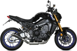 Sistema De Escape Completo Con Catalizador Y Homologación Acústica X-M1 Acero Negro - Mivv Compatible Con Yamaha Fz-09 (2021-2023)