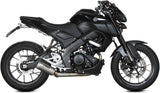Sistema De Escape Completo Sin Catalizador Y Sin Homologación Acústica Mk3 Acero - Mivv Compatible Con Yamaha Mt-125 (2020-2024)