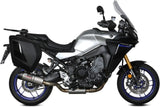 Sistema De Escape Completo Con Catalizador Y Homologación Acústica Oval Titano Carbono - Mivv Compatible Con Yamaha Tracer 9 - Gt (2021-2023)