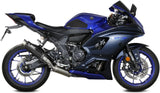 Tubo De Escape Con Catalizador Y Homologación Acústica Gppro Carbono - Mivv Compatible Con Yamaha Yzf R7 (2022-2024)