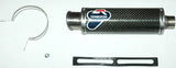 Tubo De Escape Con Homologación Acústica Round Carbono - Termignoni Compatible Con Yamaha Yzf-R6 (2006-2023)