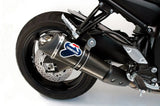 Tubo De Escape Con Homologación Acústica Conical Carbono Copa Carbono - Termignoni Compatible Con Yamaha Fz-8 (2010-2016)