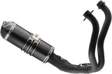 Sistema De Escape Completo Con Catalizador Y Sin Homologación Acústica Relevance Carbono Black Copa Carbono - Termignoni Compatible Con Yamaha Xsr 700 (2014-2020)