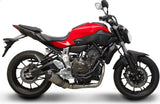 Sistema De Escape Completo Sin Homologación Acústica Relevance Titano Copa Carbono - Termignoni Compatible Con Yamaha Xsr 700 (2014-2020)