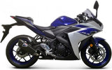 Tubo De Escape Sin Homologación Acústica Force Carbono Copa Carbono - Termignoni Compatible Con Yamaha Yzf-R3 (2015-2020)