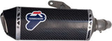Sistema De Escape Completo Sin Catalizador Y Sin Homologación Acústica Force Carbono Copa Carbono - Termignoni Compatible Con Yamaha Yzf-R3 (2015-2020)