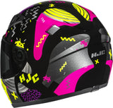 Casco Integral Para Moto Hjc Y10 Advanced Polycarbonate Mc3H Mika Talla 09 L