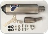 Tubo De Escape Sin Homologación Acústica Relevance Acero Inox Copa Carbono - Termignoni Compatible Con Yamaha X-Max 400 (2010-2020)