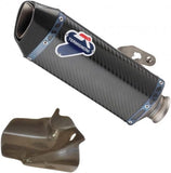 Tubo De Escape Con Homologación Acústica Force Carbono Copa Carbono - Termignoni Compatible Con Yamaha Mt-10 (2016-2020)