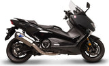 Sistema De Escape Completo Con Catalizador Y Sin Homologación Acústica Scream Titano Copa Carbono - Termignoni Compatible Con Yamaha Xp 530 T-Max (2017-2019)