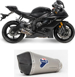 Tubo De Escape Sin Homologación Acústica Relevance Titano Copa Carbono - Termignoni Compatible Con Yamaha Yzf-R6 (2006-2023)