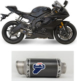 Tubo De Escape Sin Homologación Acústica Gp Carbono - Termignoni Compatible Con Yamaha Yzf-R6 (2006-2023)