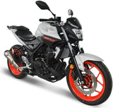 Tubo De Escape Sin Homologación Acústica Relevance Titano Copa Carbono - Termignoni Compatible Con Yamaha Mt-3 (2015-2020)