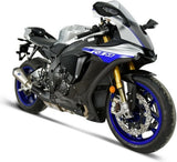Tubo De Escape Sin Homologación Acústica Relevance Titano Copa Carbono - Termignoni Compatible Con Yamaha R1 - M (2015-2020)