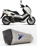 Tubo De Escape Sin Homologación Acústica Relevance Titano Copa Carbono - Termignoni Compatible Con Yamaha N-Max 125 (2017-2020)