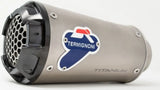 Tubo De Escape Sin Homologación Acústica Gp2R-Rht Titano Copa Aluminio - Termignoni Compatible Con Yamaha N-Max 155 (2017-2020)