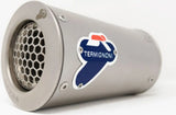 Tubo De Escape Sin Homologación Acústica Gp2R-R Acero Inox - Termignoni Compatible Con Yamaha N-Max 155 (2017-2020)