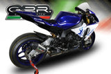 Tubo De Escape Sin Homologación Acústica Gpe Anniversary Titano - Gpr Compatible Con Yamaha Yzf-R1 - M 1000 (2015-2016)