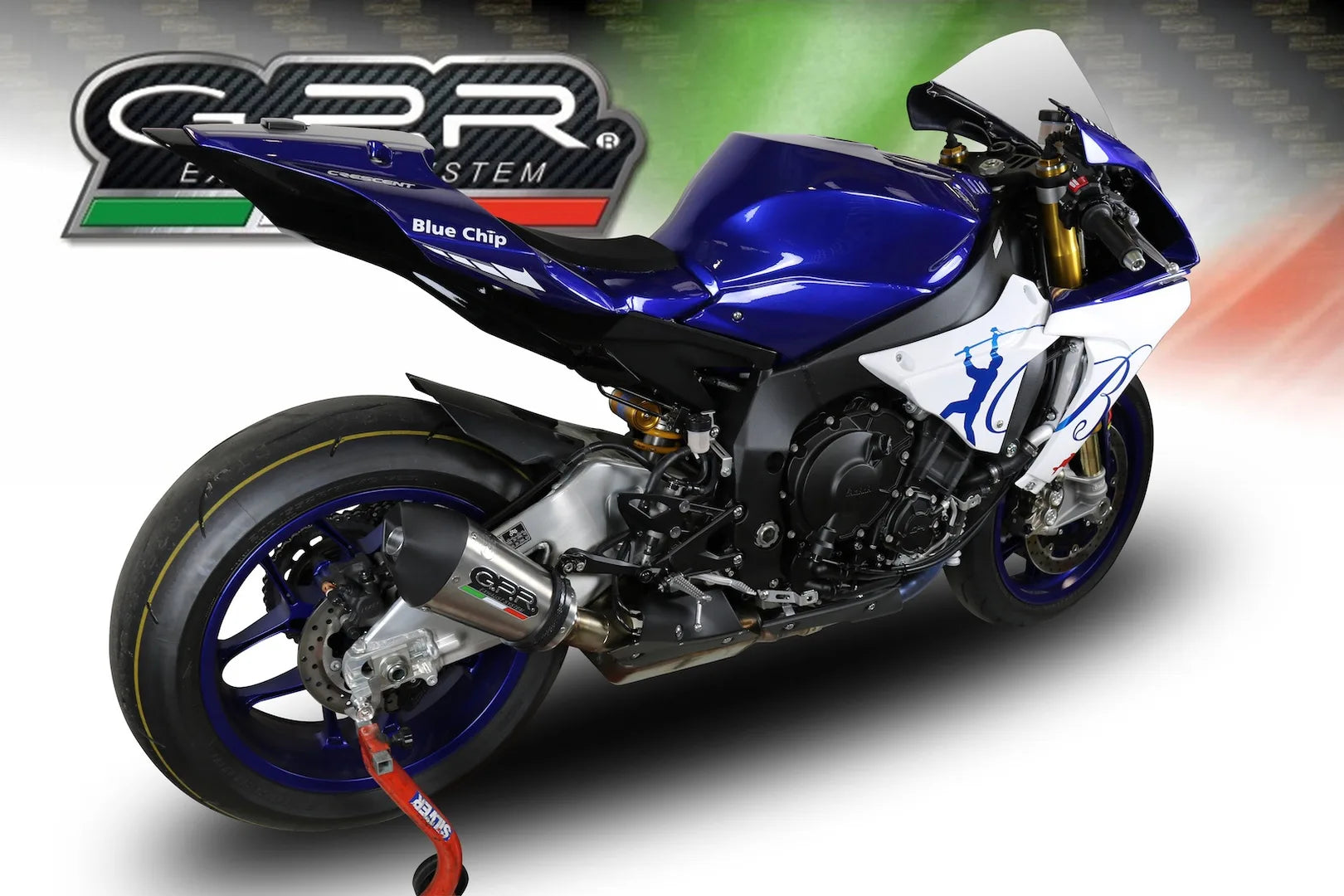Tubo De Escape Sin Homologación Acústica Gpe Anniversary Titano - Gpr Compatible Con Yamaha Yzf-R1 - M 1000 (2015-2016)