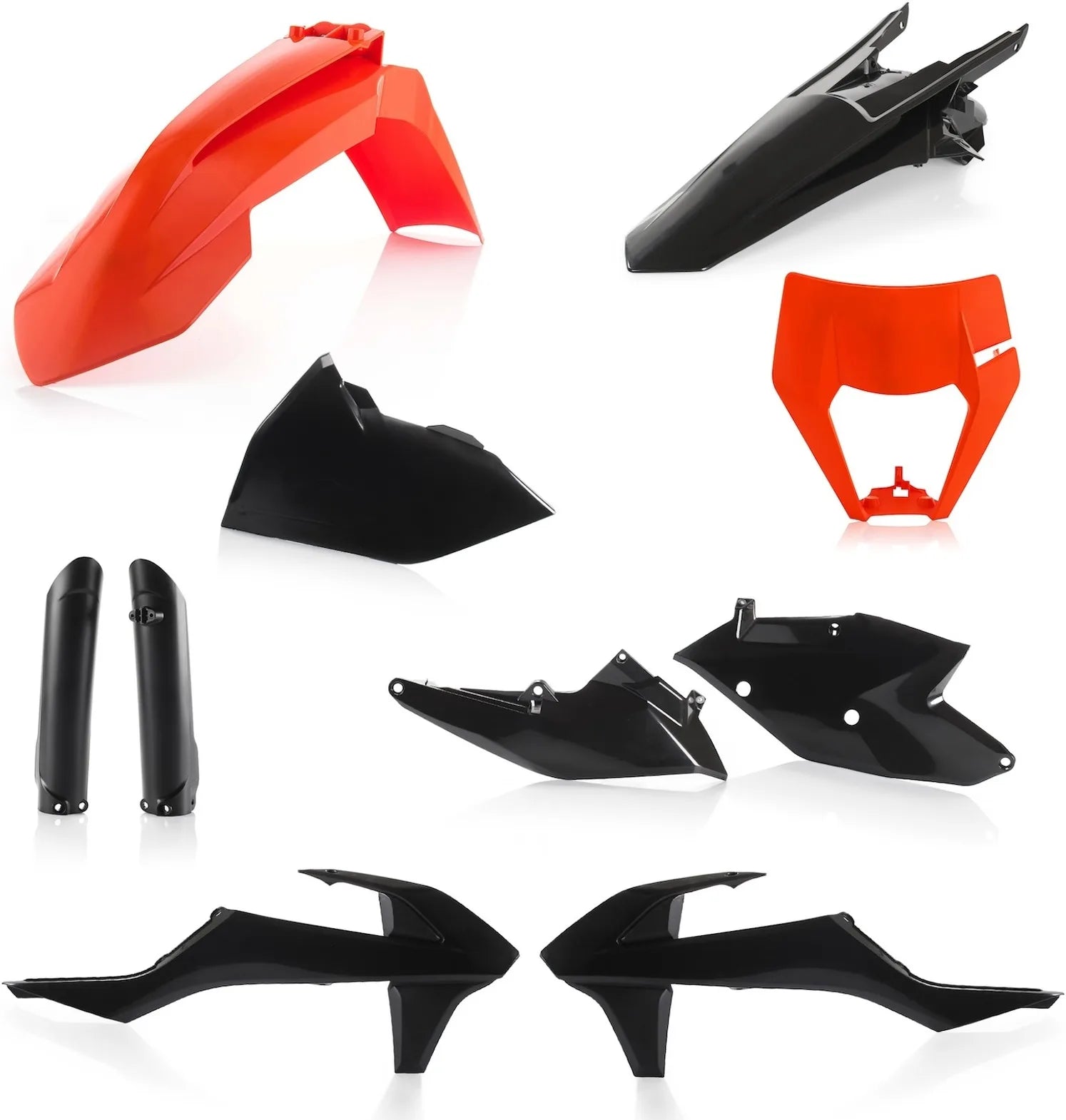 Kit Plastico Completo - Acerbis Compatible Con Ktm 300 Exc (2017)