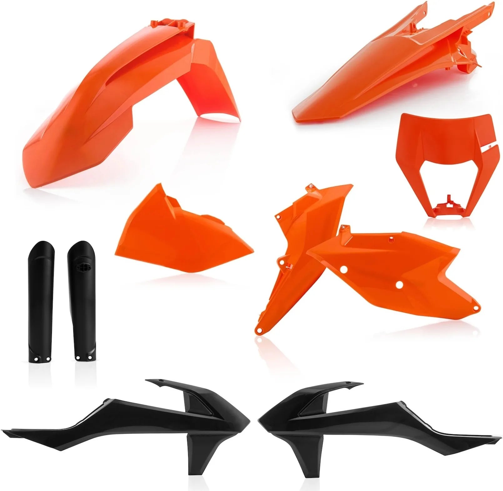 Kit Plastico Completo - Acerbis Compatible Con Ktm 300 Exc (2017)