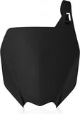 Front Number Plate - Acerbis Compatible With Yamaha Yz 450 Fx (2019-2022)