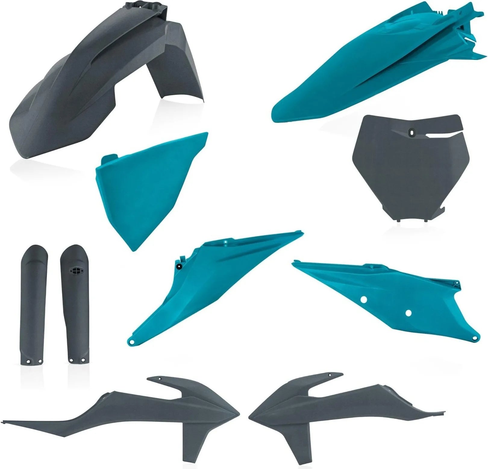 Kit Plastico Completo - Acerbis Compatible Con Ktm 250 Xc (2019-2024)