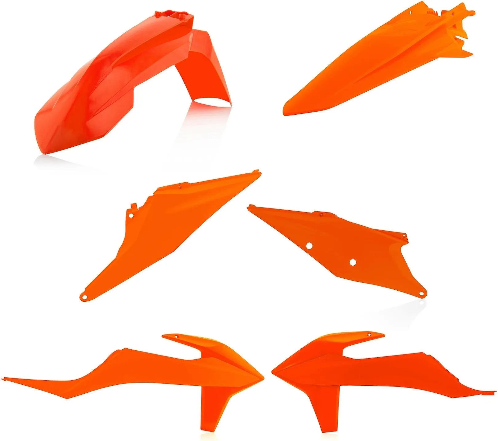Kit Plastico - Acerbis Compatible Con Ktm 500 Xcf-W (2020-2022)