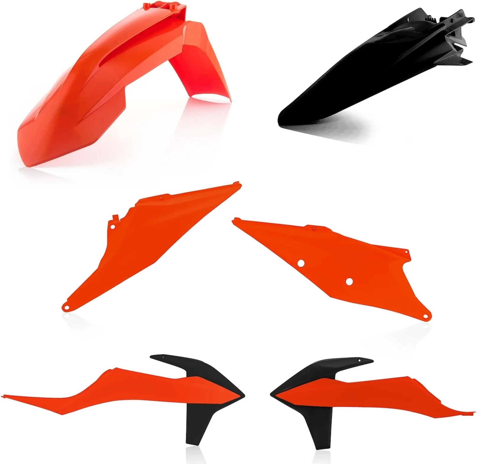 Kit Plastico - Acerbis Compatible Con Ktm 125 Xc-W (2020-2021)