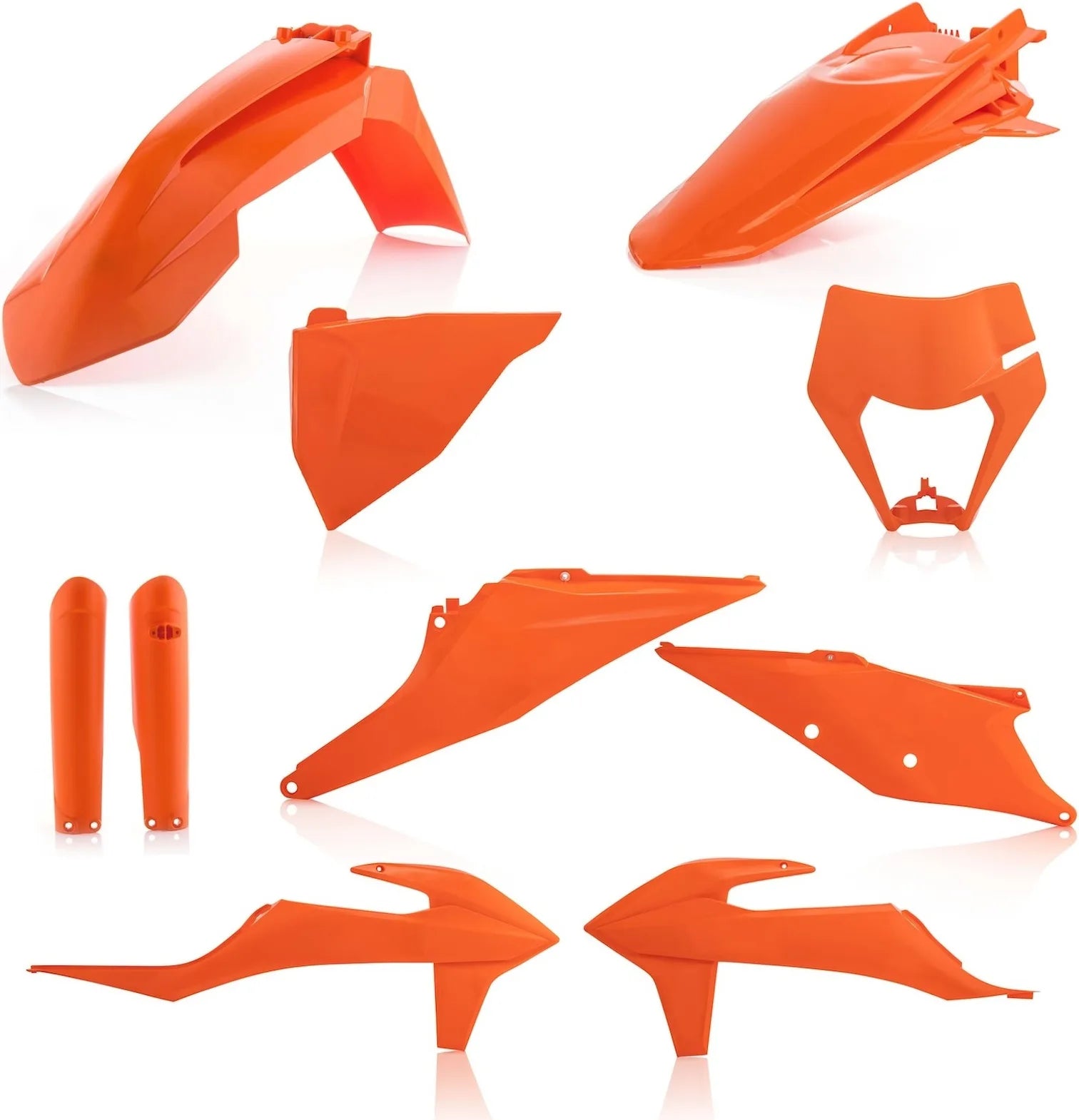 Kit Plastico Completo - Acerbis Compatible Con Ktm 350 Exc-F (2020-2022)